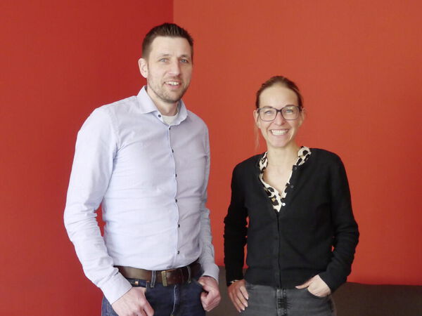 Dr.-Ing. Tim Link und Katharina Lennig