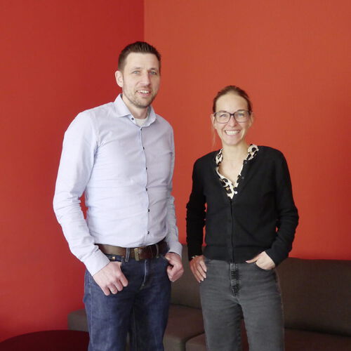 Dr.-Ing. Tim Link und Katharina Lennig (jpg) Dr.-Ing. Tim Link und Katharina Lennig